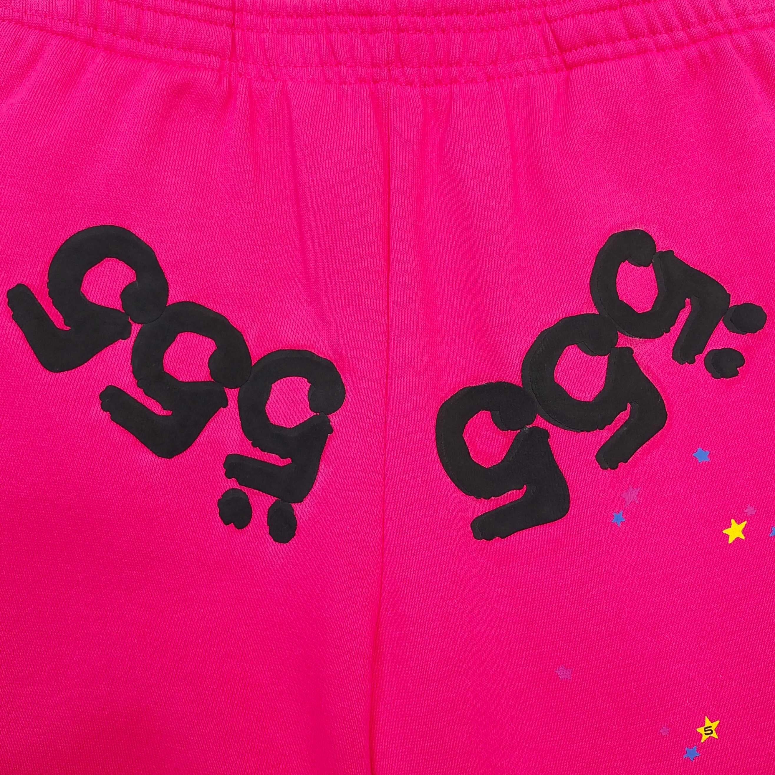 Sp5der Angel Number Sweatpant 'Pink'