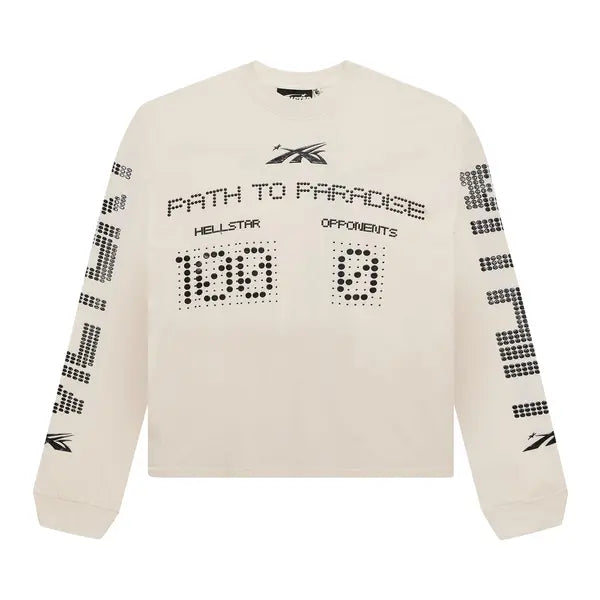 Hellstar Scoreboard Long-Sleeve Tee 'White'