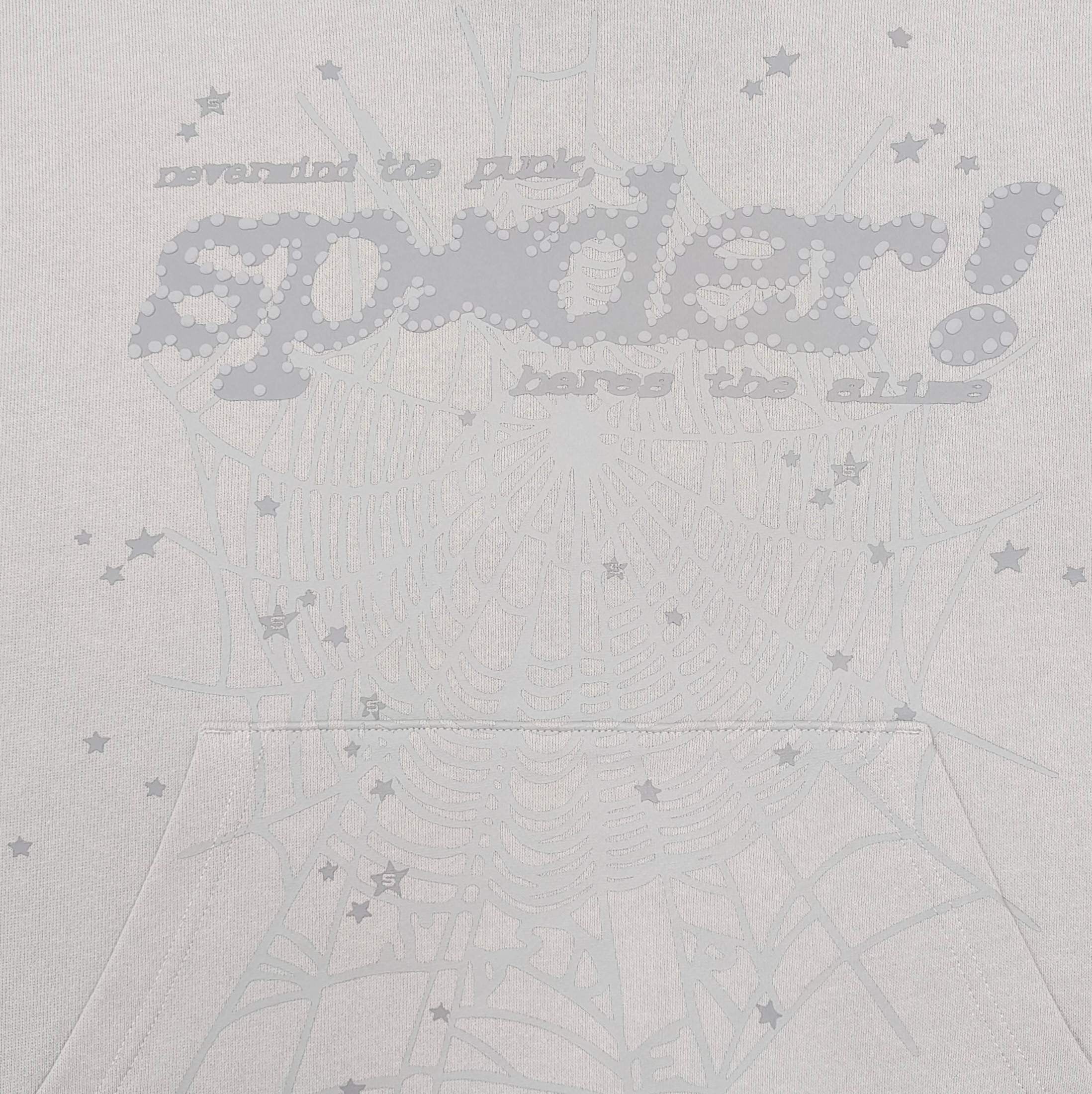 Sp5der Tonal Punk V2 Hoodie 'Sport Grey'
