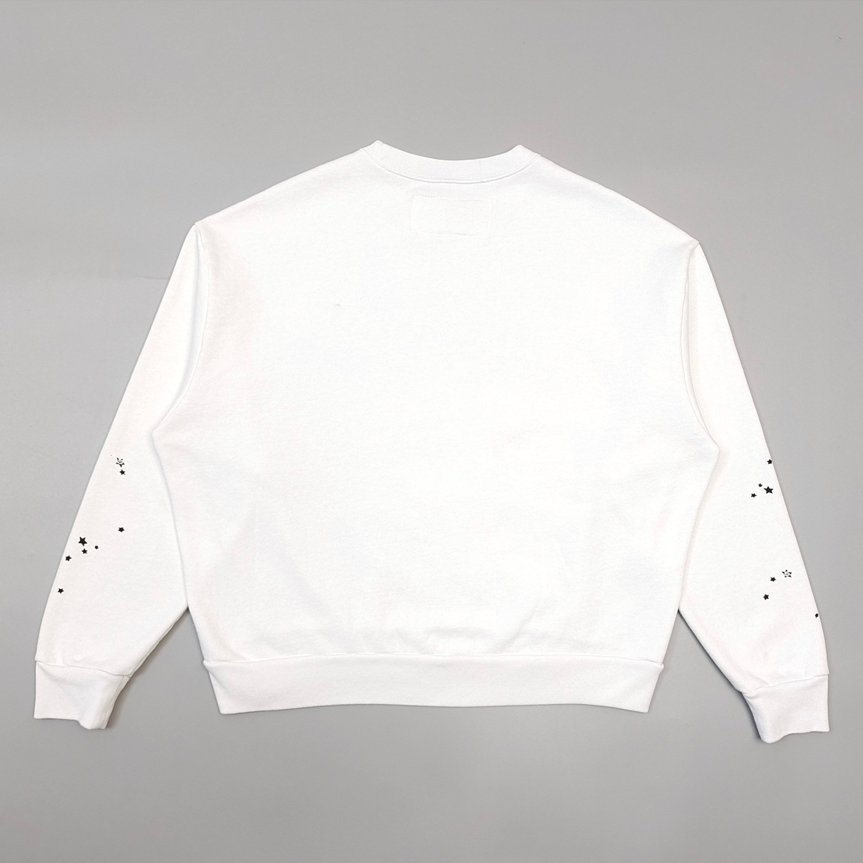 Sp5der Varsity Web Crewneck 'White'
