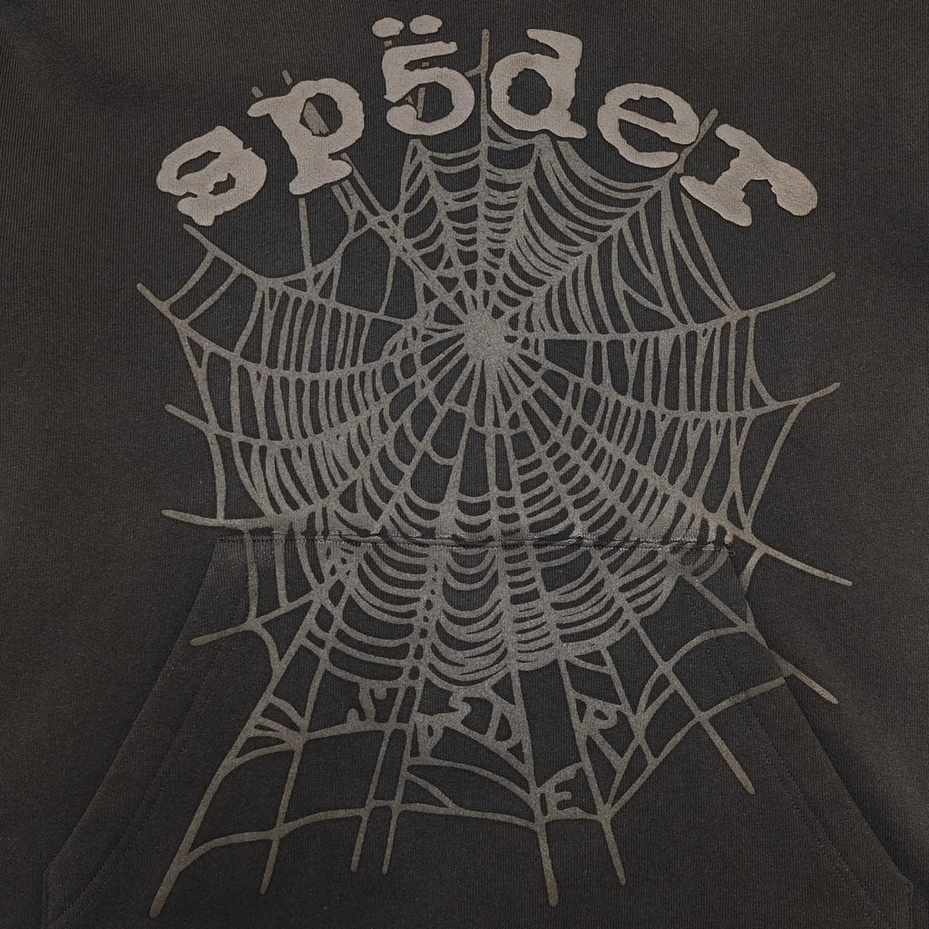 Sp5der Phantom Web Hoodie 'Black'