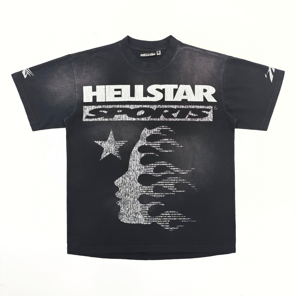 Hellstar Sports Family Glitter Tee 'Black'