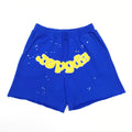 Sp5der Varsity Web Sweatshort 'Blue'