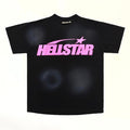 Hellstar Classic T-Shirt (Regular Print) 'Black/Pink'