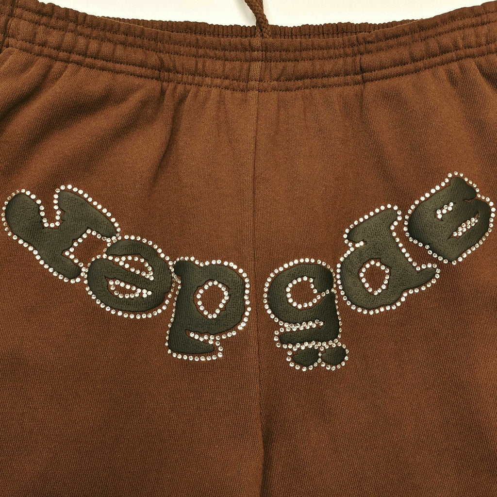 Sp5der Rhinestone OG Logo Sweatpant