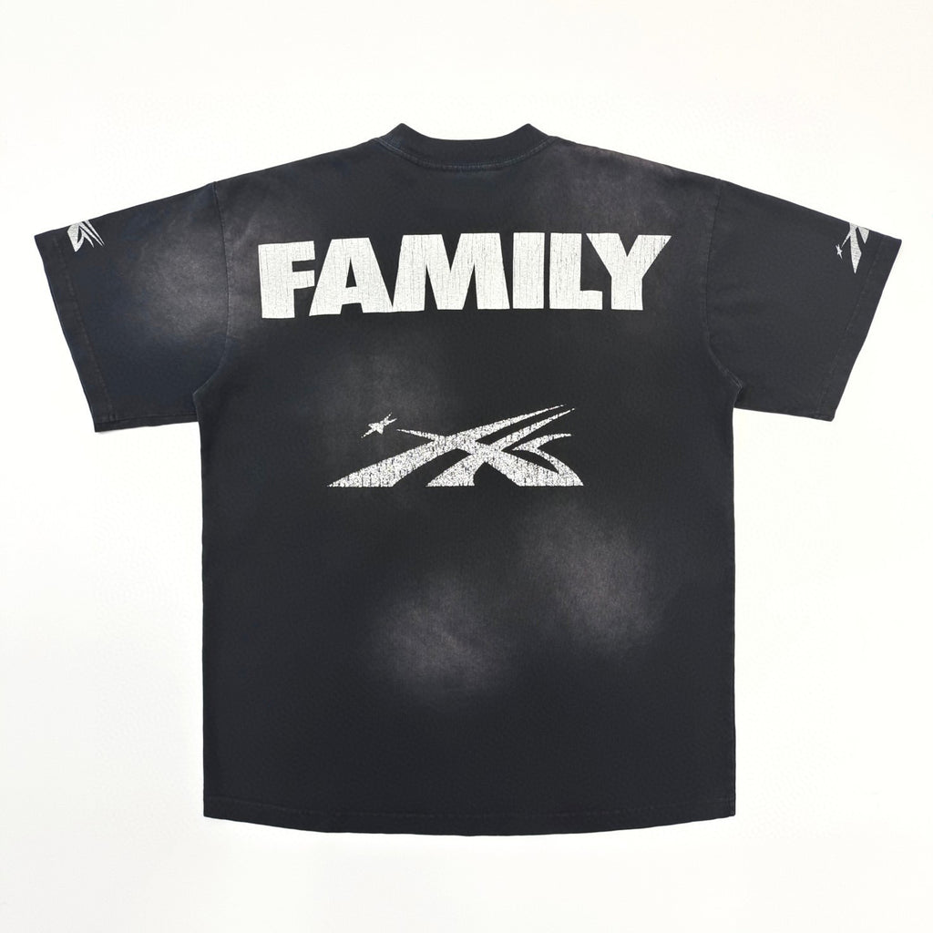 Hellstar Sports Family Glitter Tee 'Black'