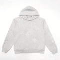 Sp5der Rhinestone Beluga Hoodie 'Heather Grey'