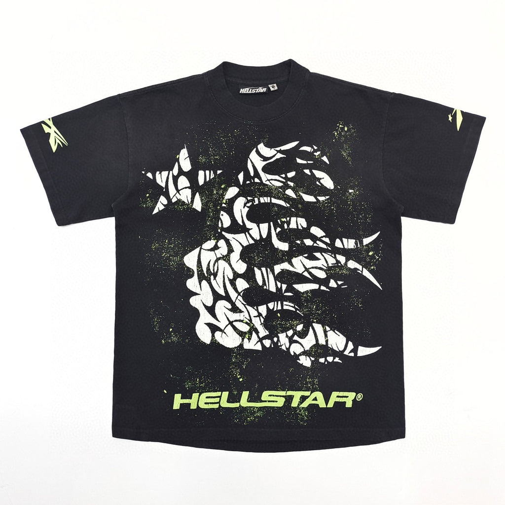 Hellstar Thorn Glitter T-Shirt 'Green'