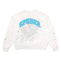 Sp5der Varsity Web Crewneck 'White'