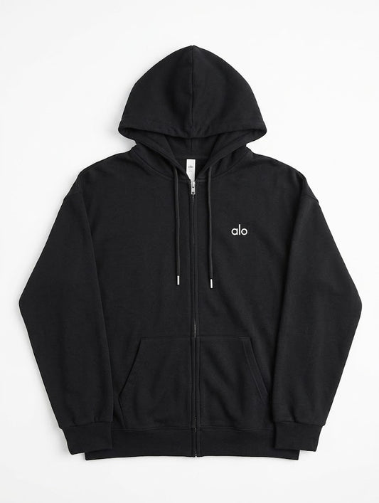 (UPCOMING) Black Alo zip up Hoodie