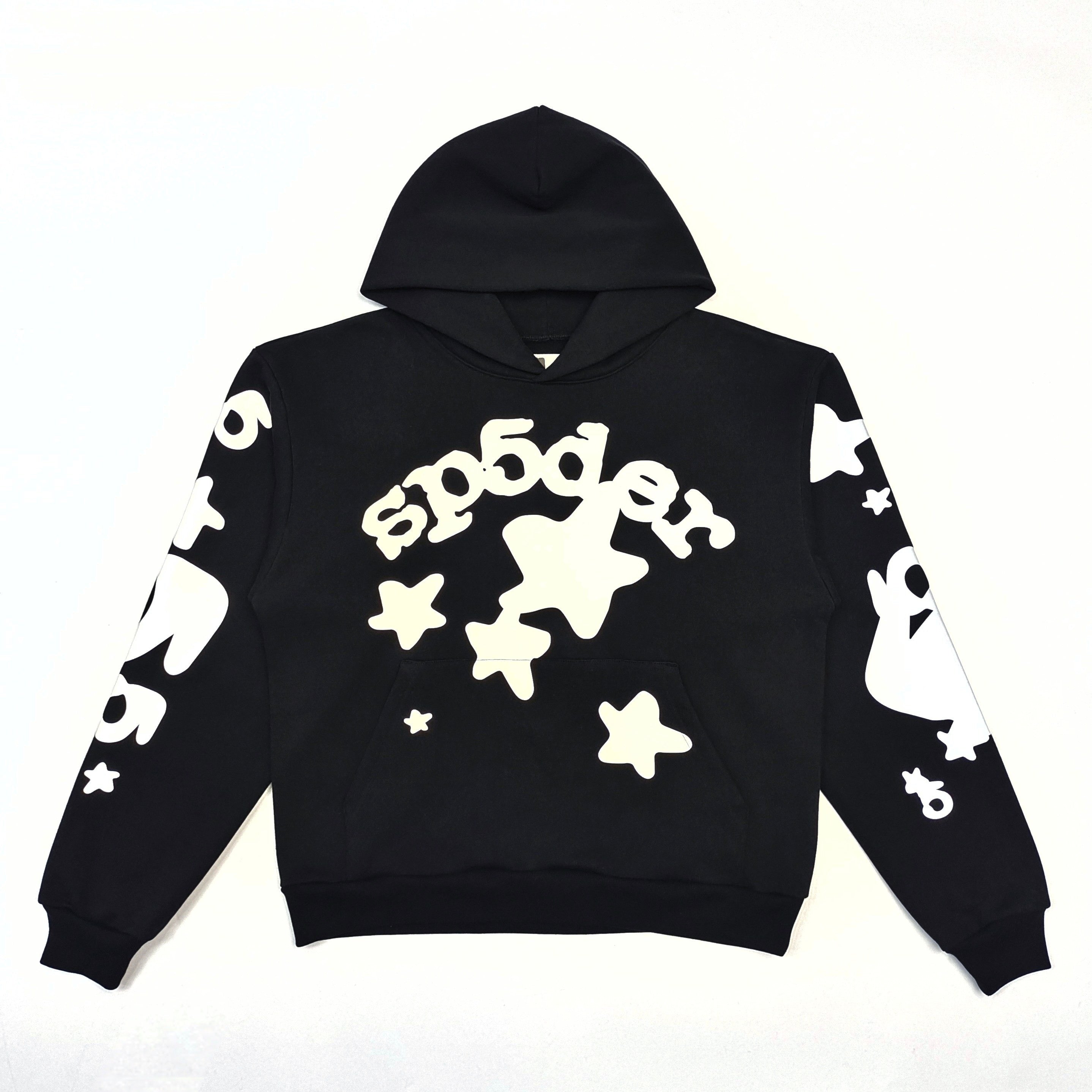 Sp5der Reflective Beluga Hoodie 'Black'