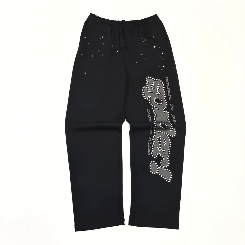 Sp5der Rhinestone Punk V2 Sweatpant