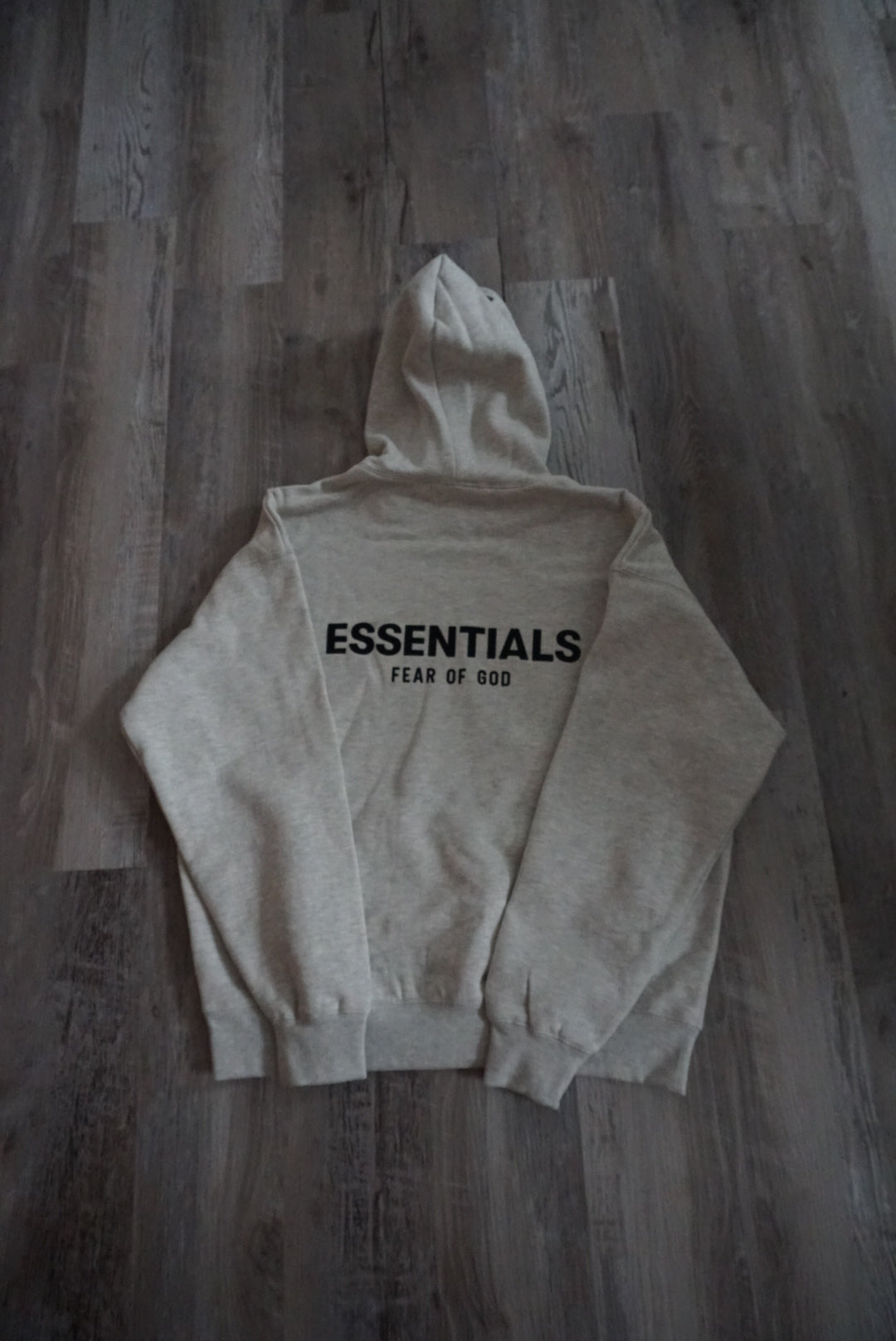 Fear of God Essentials Hoodie 'Light Oatmeal'