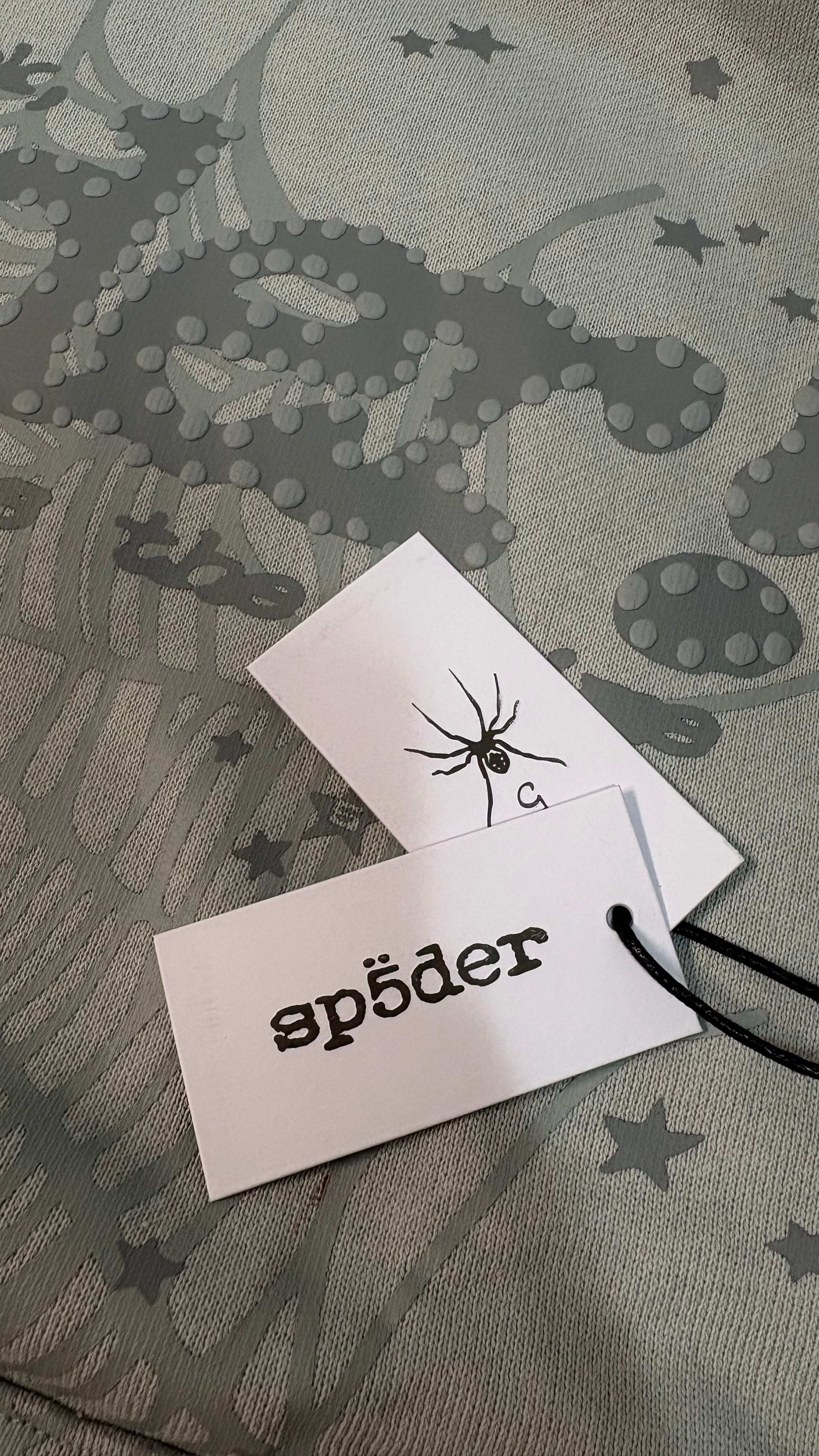 Sp5der Tonal Punk V2 Hoodie 'Sport Grey'