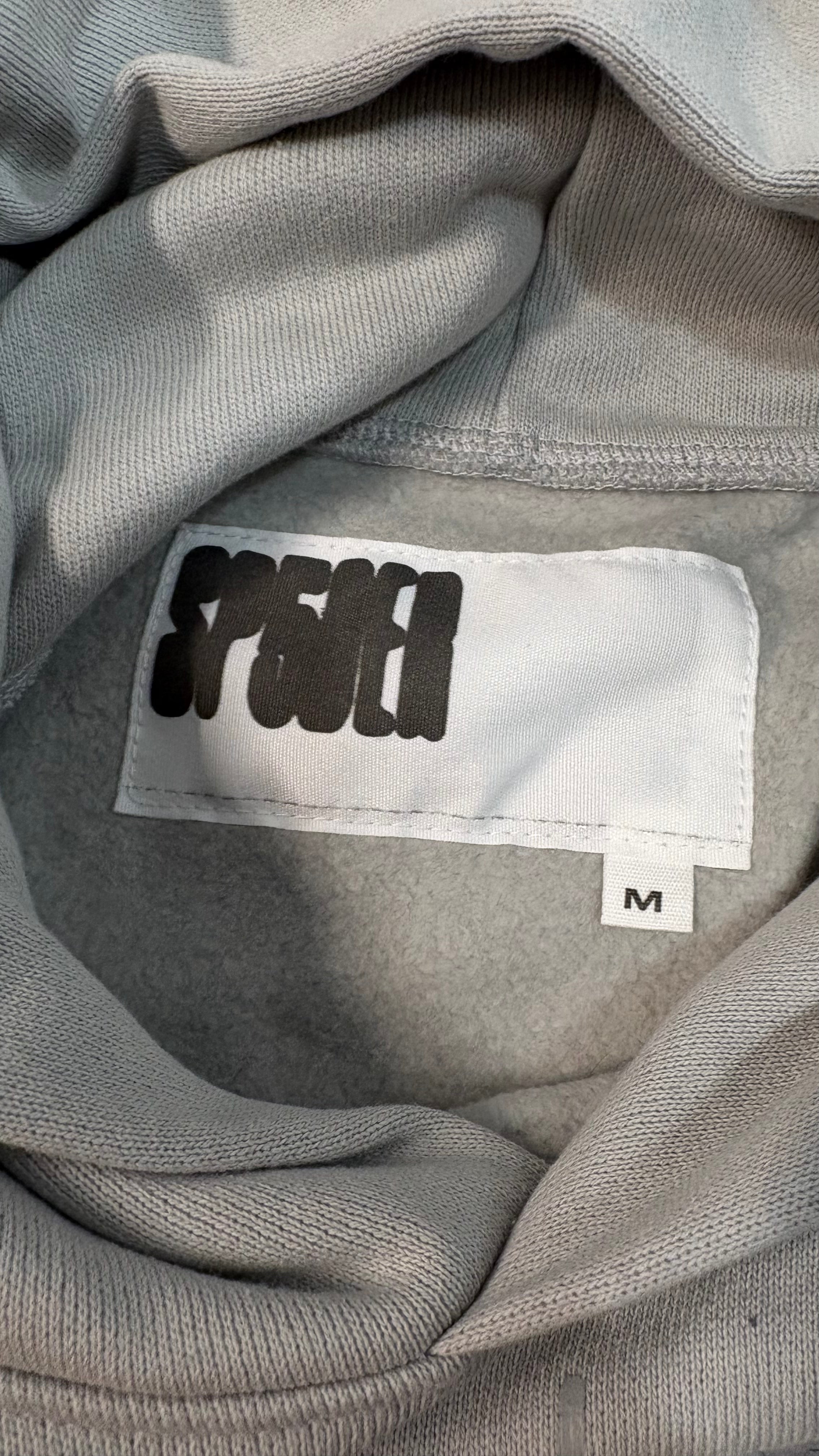 Sp5der Tonal Punk V2 Hoodie 'Sport Grey'