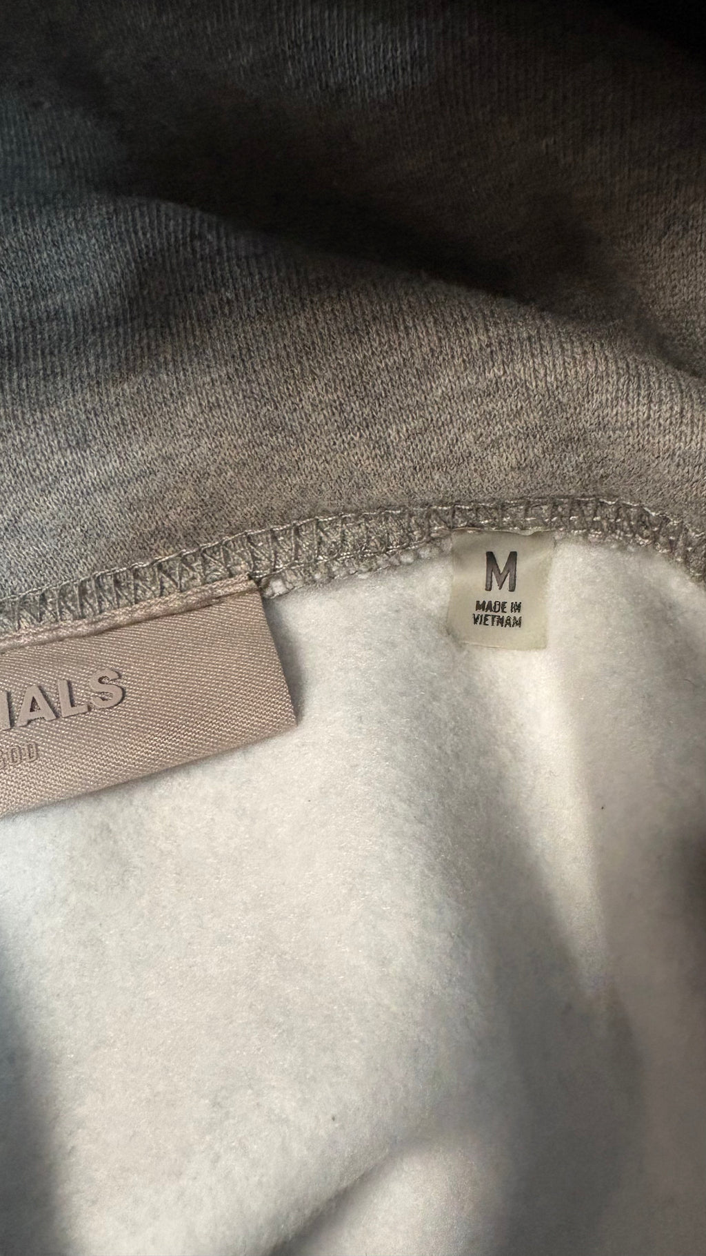 Fear of God Essentials Hoodie 'Dark Oatmeal'