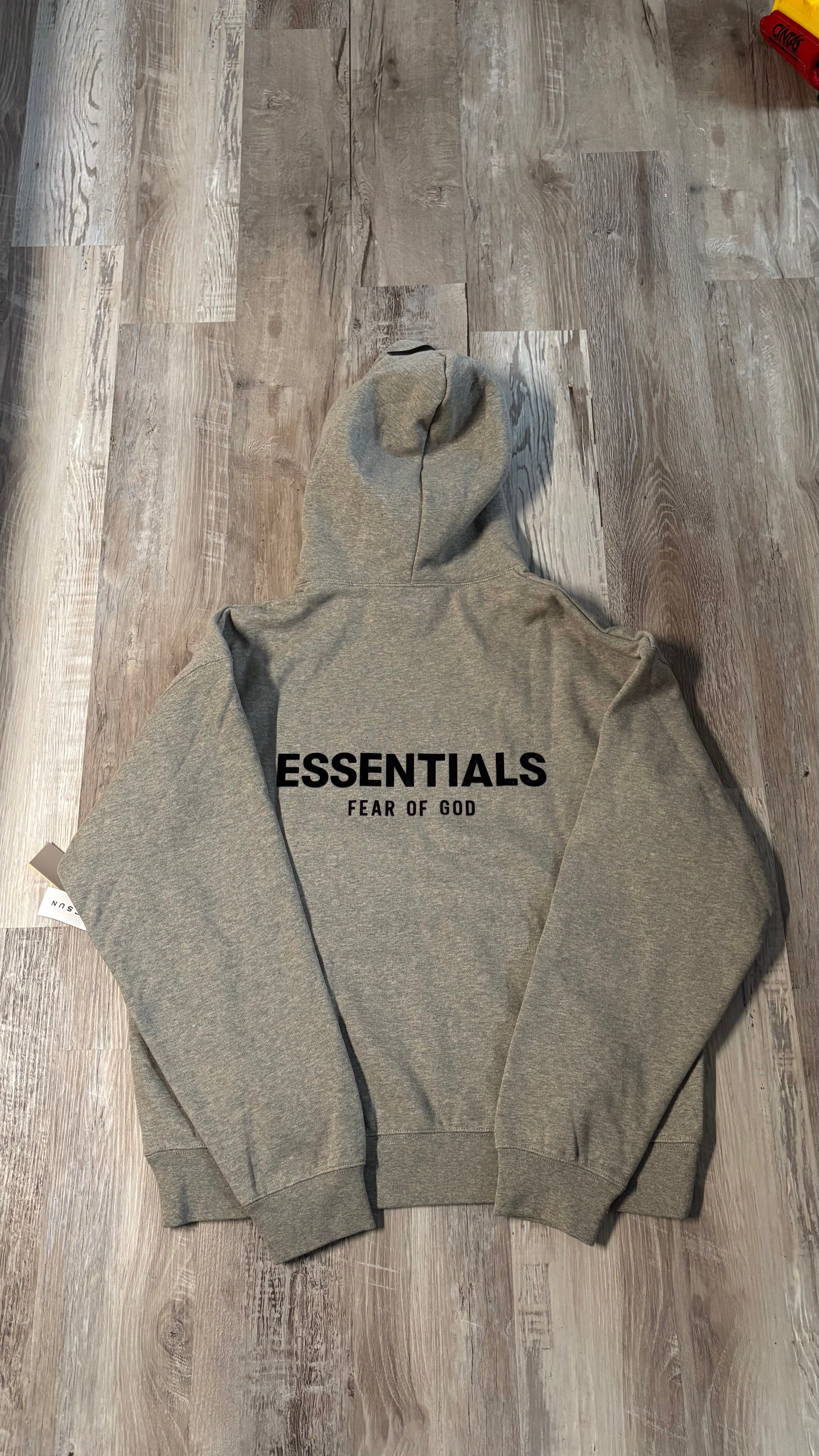 Fear of God Essentials Hoodie 'Dark Oatmeal'