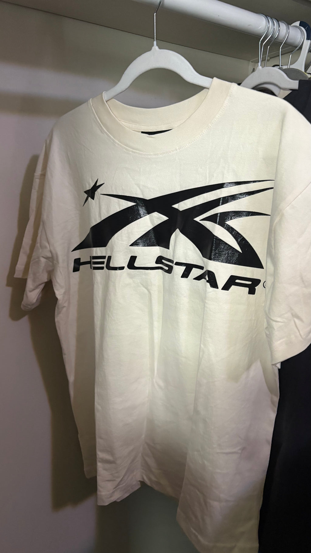 Hellstar Sports Core Gel Logo T-Shirt 'White/Black'