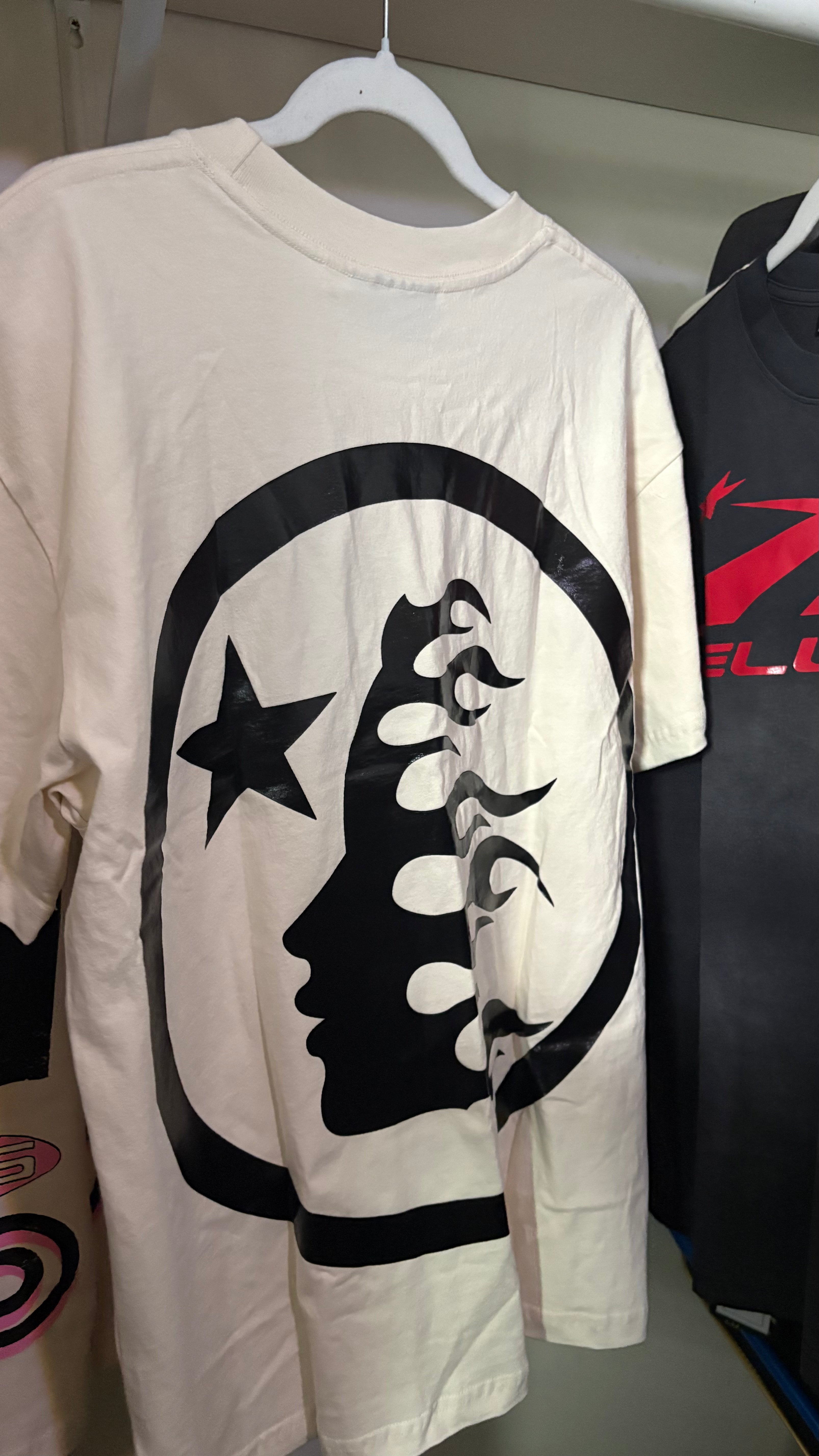 Hellstar Sports Core Gel Logo T-Shirt 'White/Black'