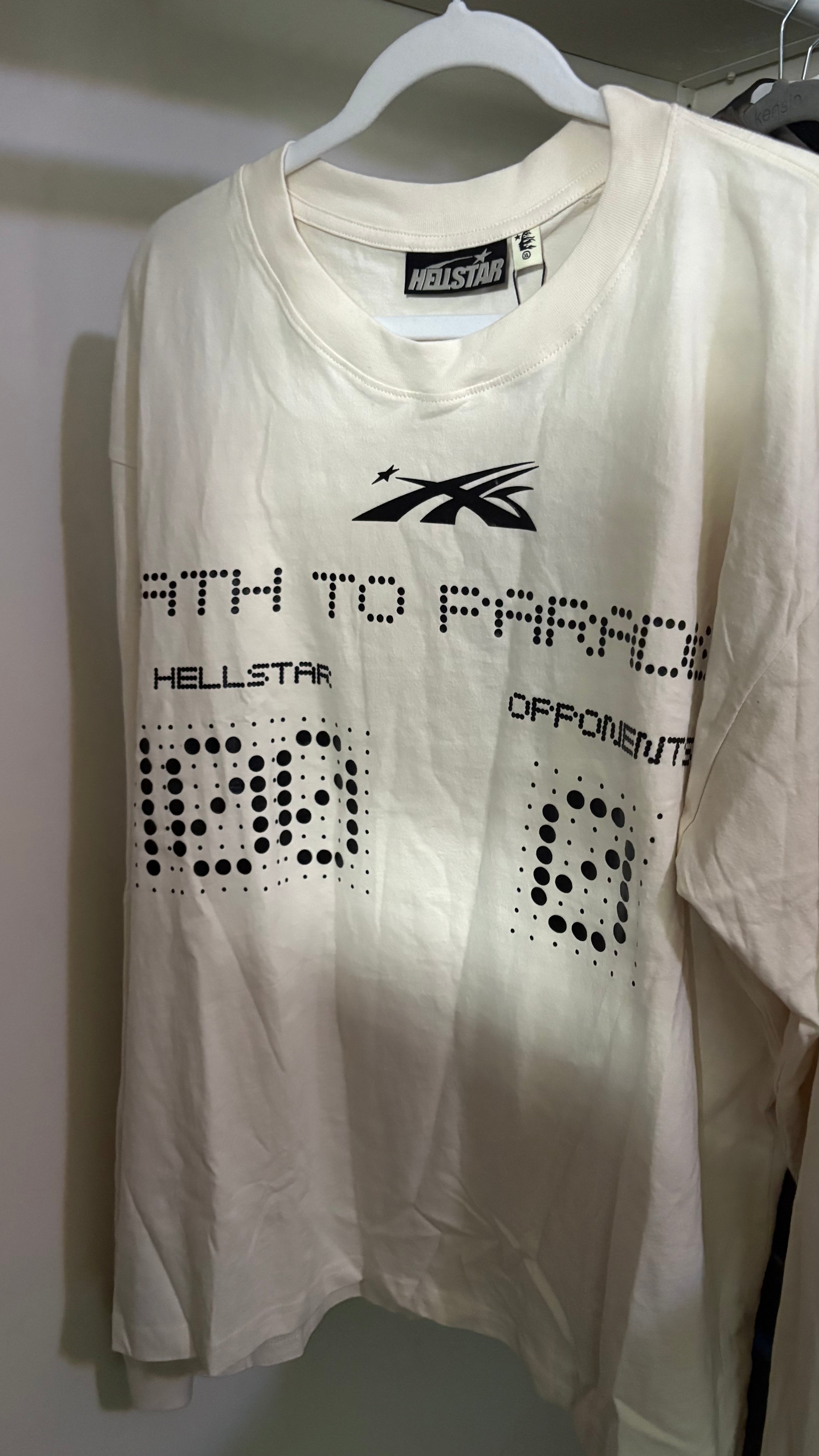Hellstar Scoreboard Long-Sleeve Tee 'White'