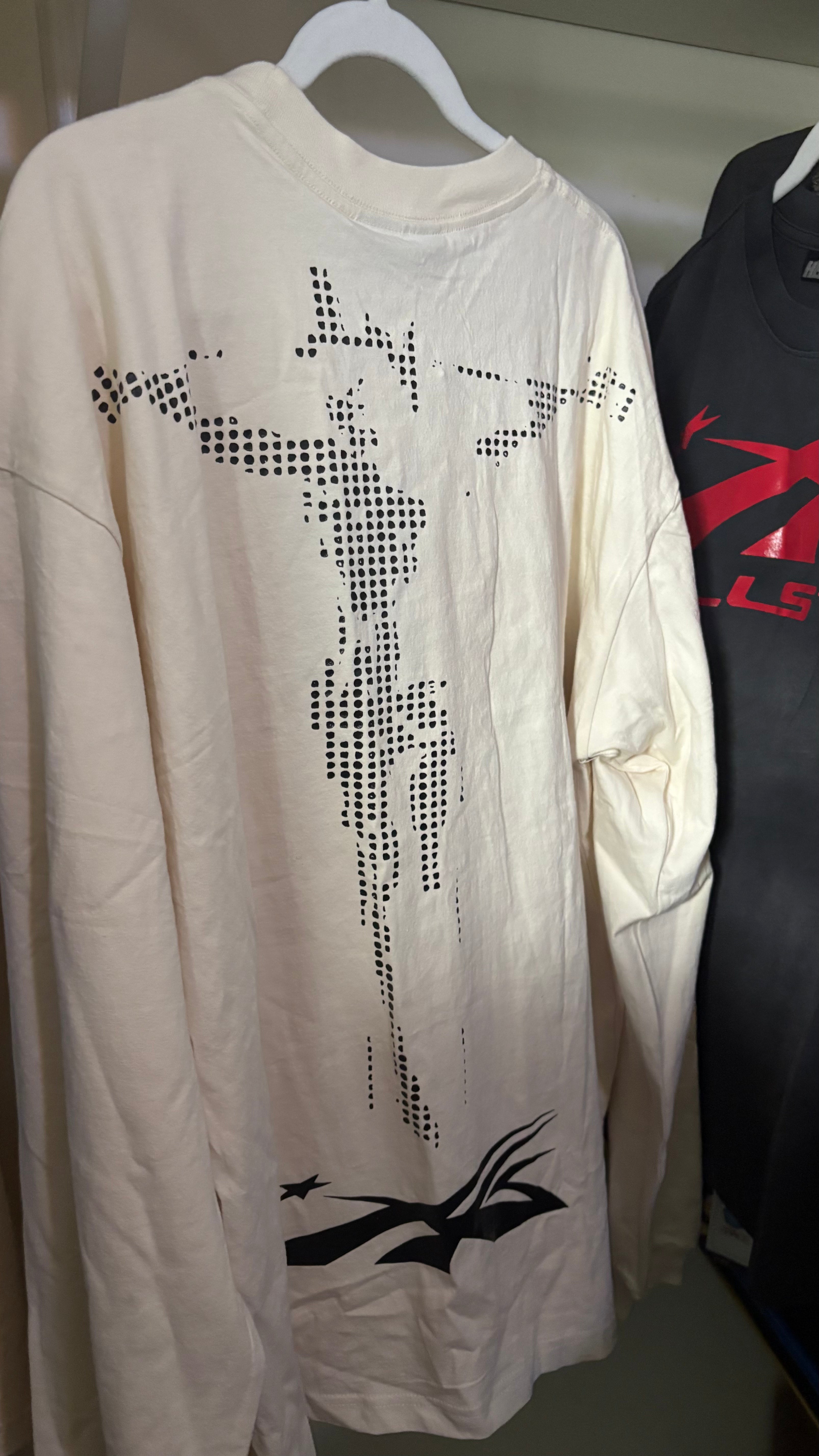 Hellstar Scoreboard Long-Sleeve Tee 'White'