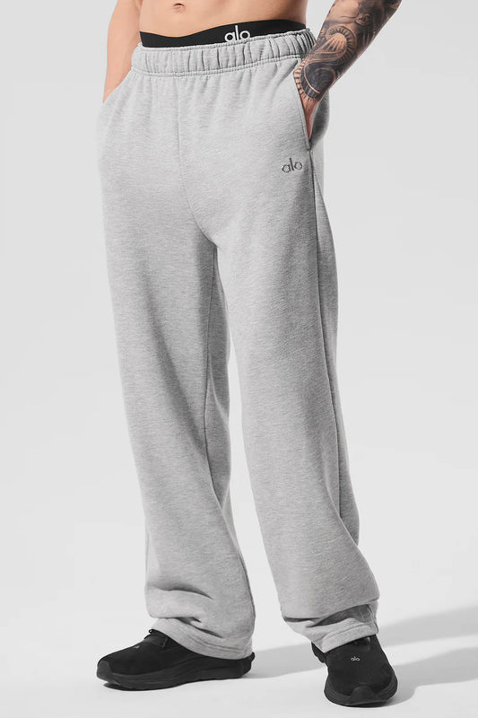 (UPCOMING) Grey alo Straight leg sweatpants