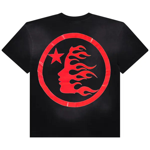 Hellstar Sports Core Gel Logo T-Shirt 'Black/Red'