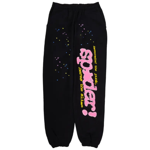 Sp5der P*nk V2 Sweatpant 'Black'