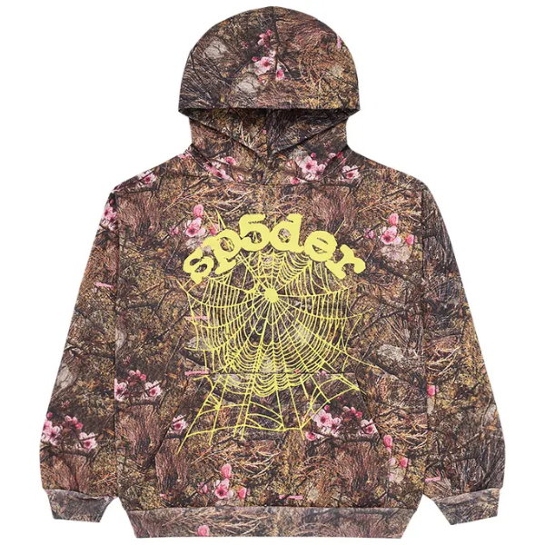 Sp5der OG Web Hoodie 'Real Tree'