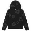 Denim Tears Mono Wreath Hoodie 'Black'