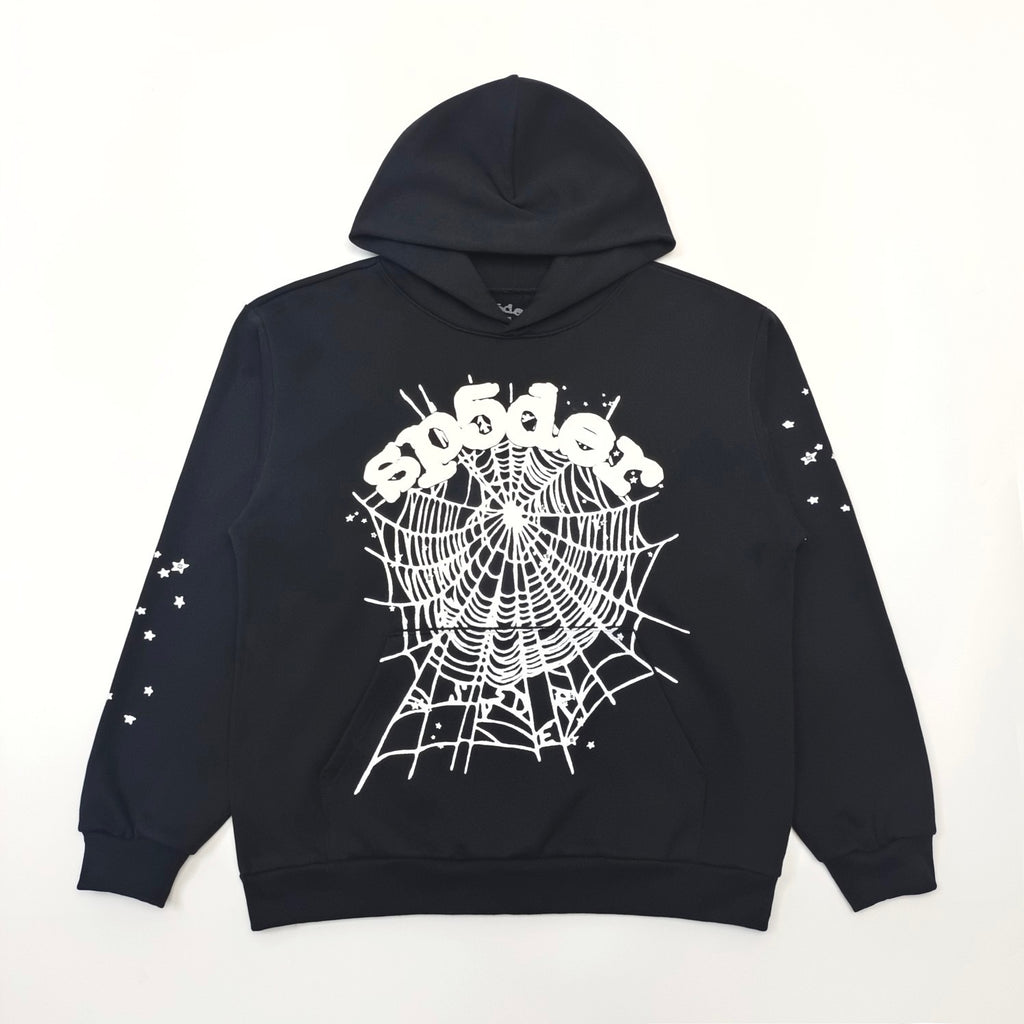 Sp5der OG Web Hoodie 'Black'