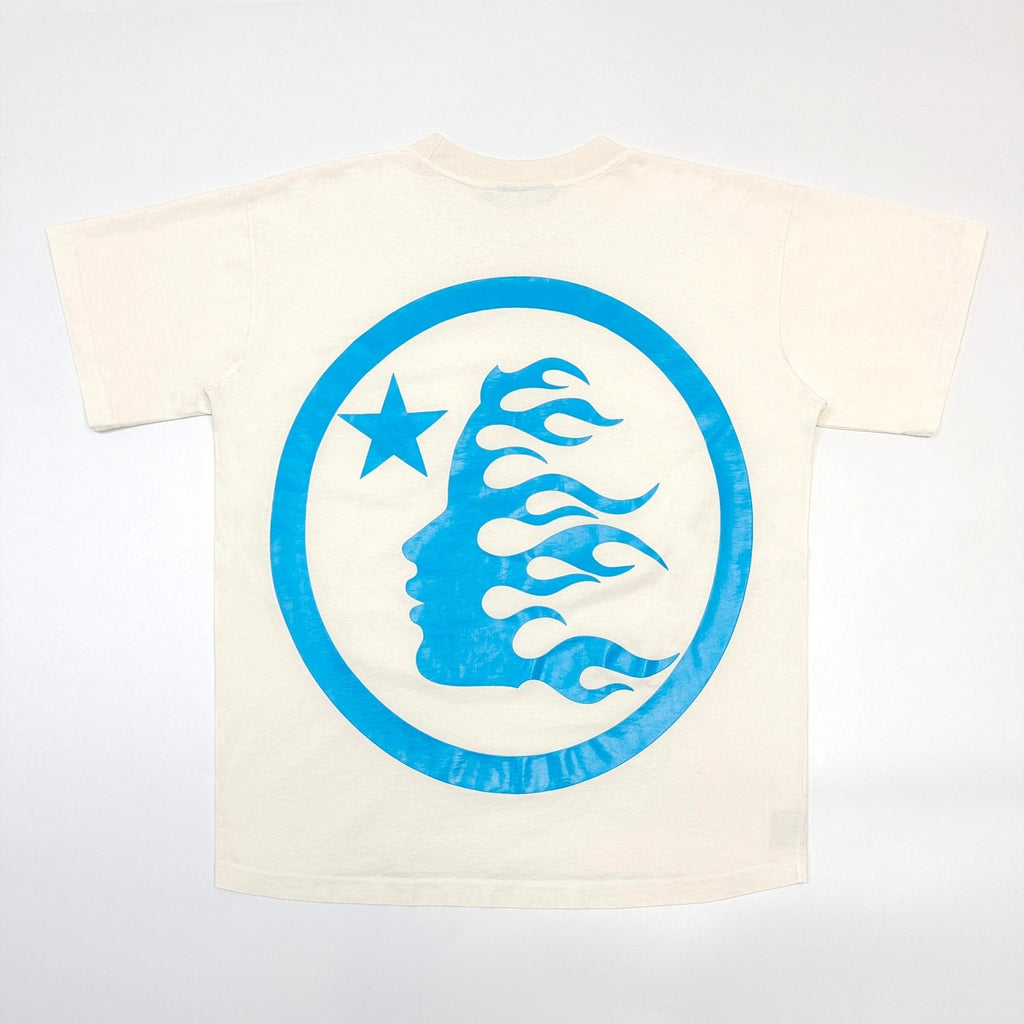 Hellstar Classic T-Shirt (Regular Print) 'White/Blue'