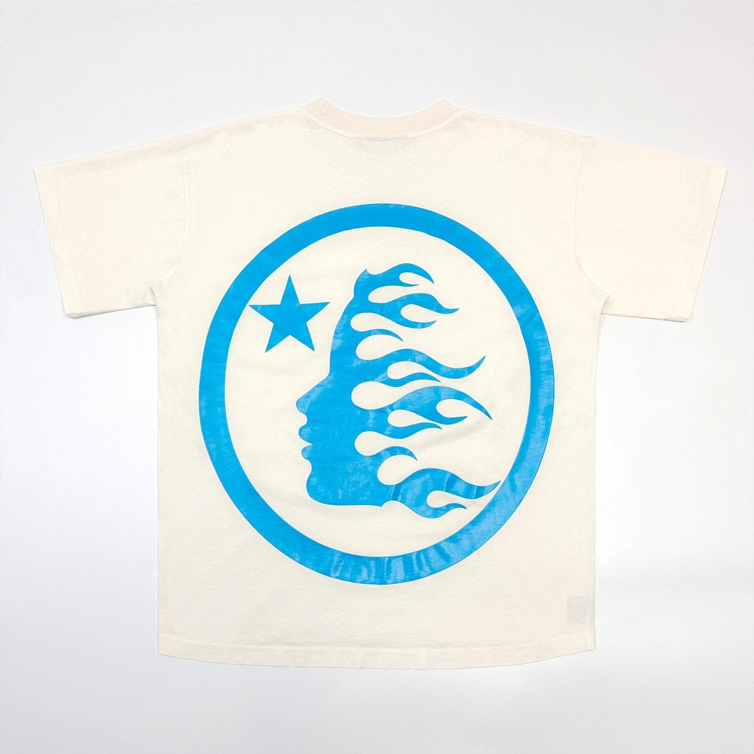 Hellstar Classic T-Shirt (Regular Print) 'White/Blue'