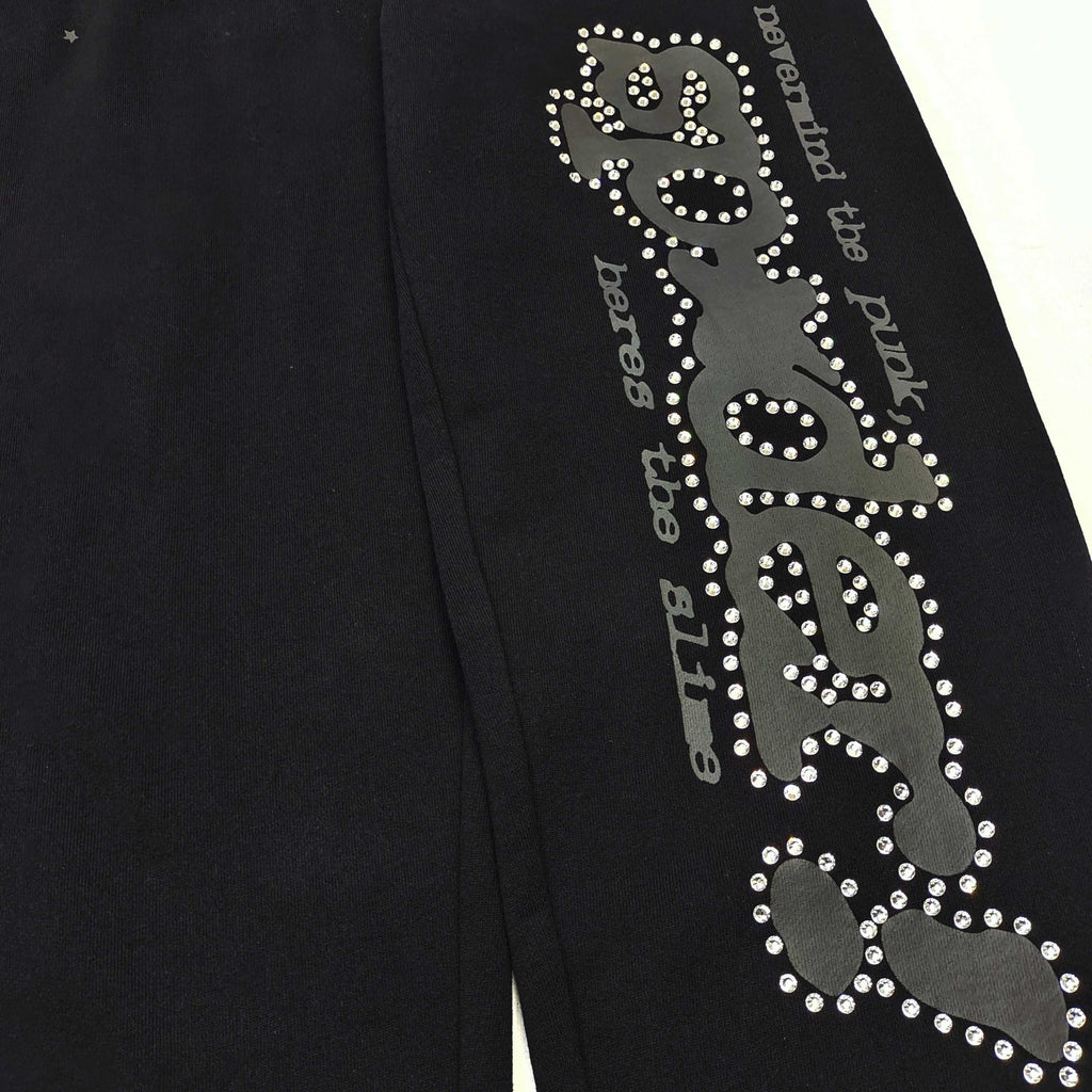 Sp5der Rhinestone Punk V2 Sweatpant