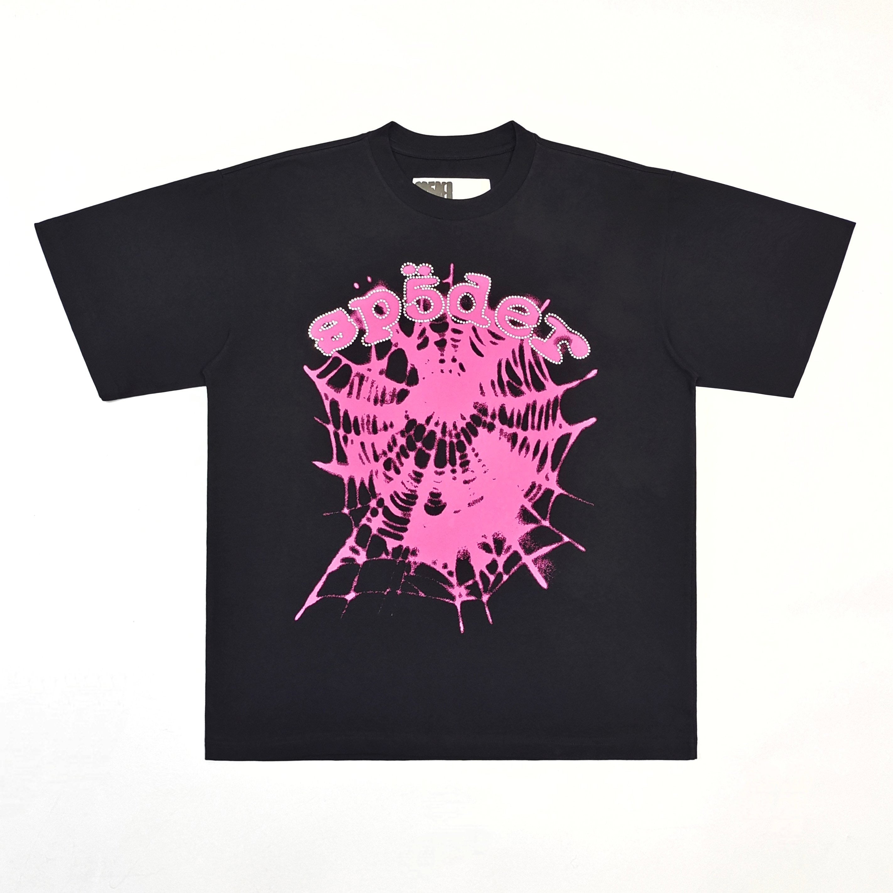 Sp5der OG Web Tee 'Black'