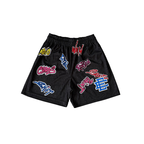 Eric Emanuel x Matty Boy EE Shorts 'Black/Blue'