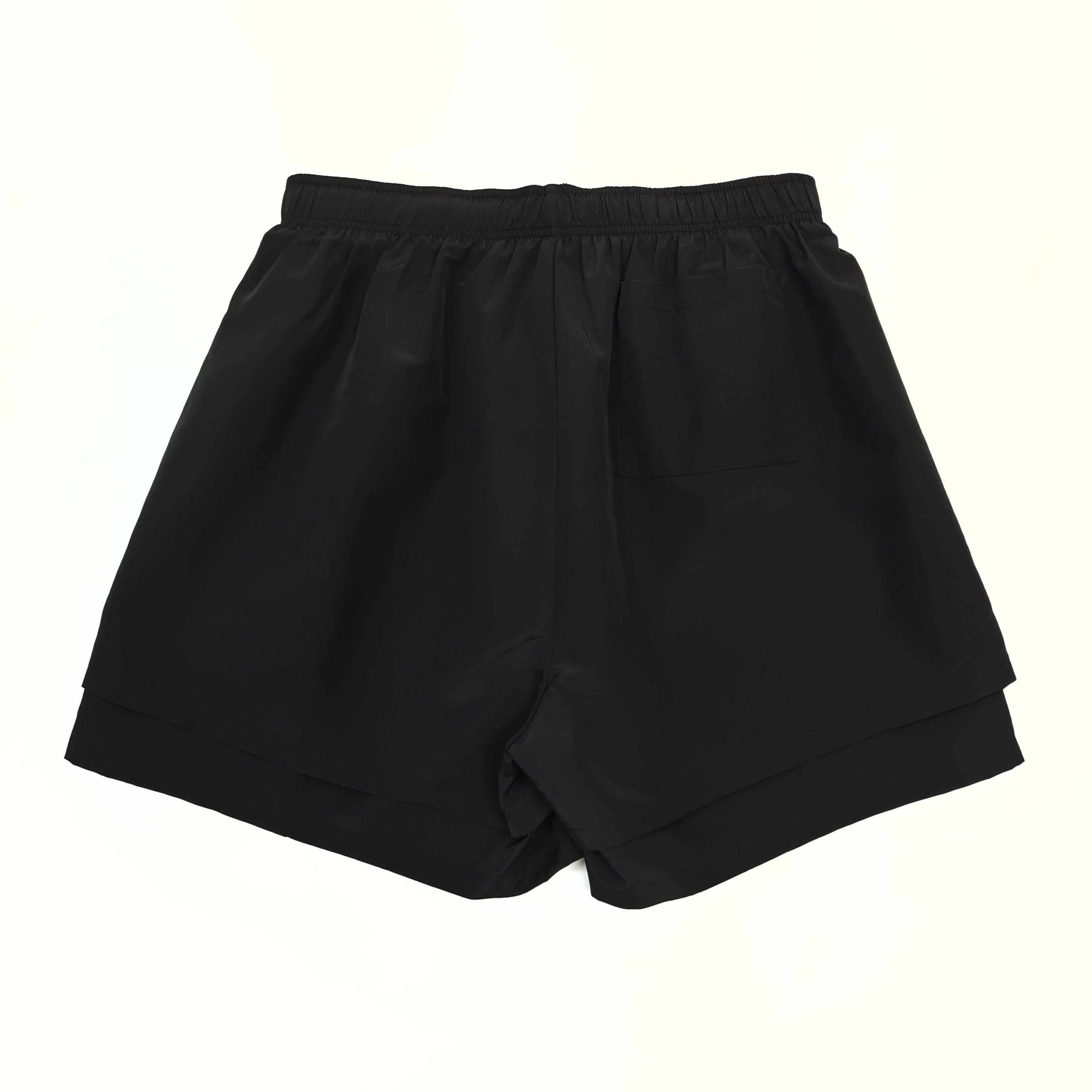 Sp5der VAA Double Layer Short 'Black'