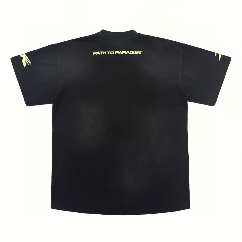 Hellstar Thorn Glitter T-Shirt 'Green'