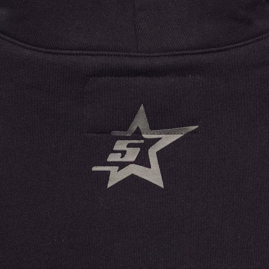 Sp5der Rhinestone Punk V2 Hoodie 'Black'