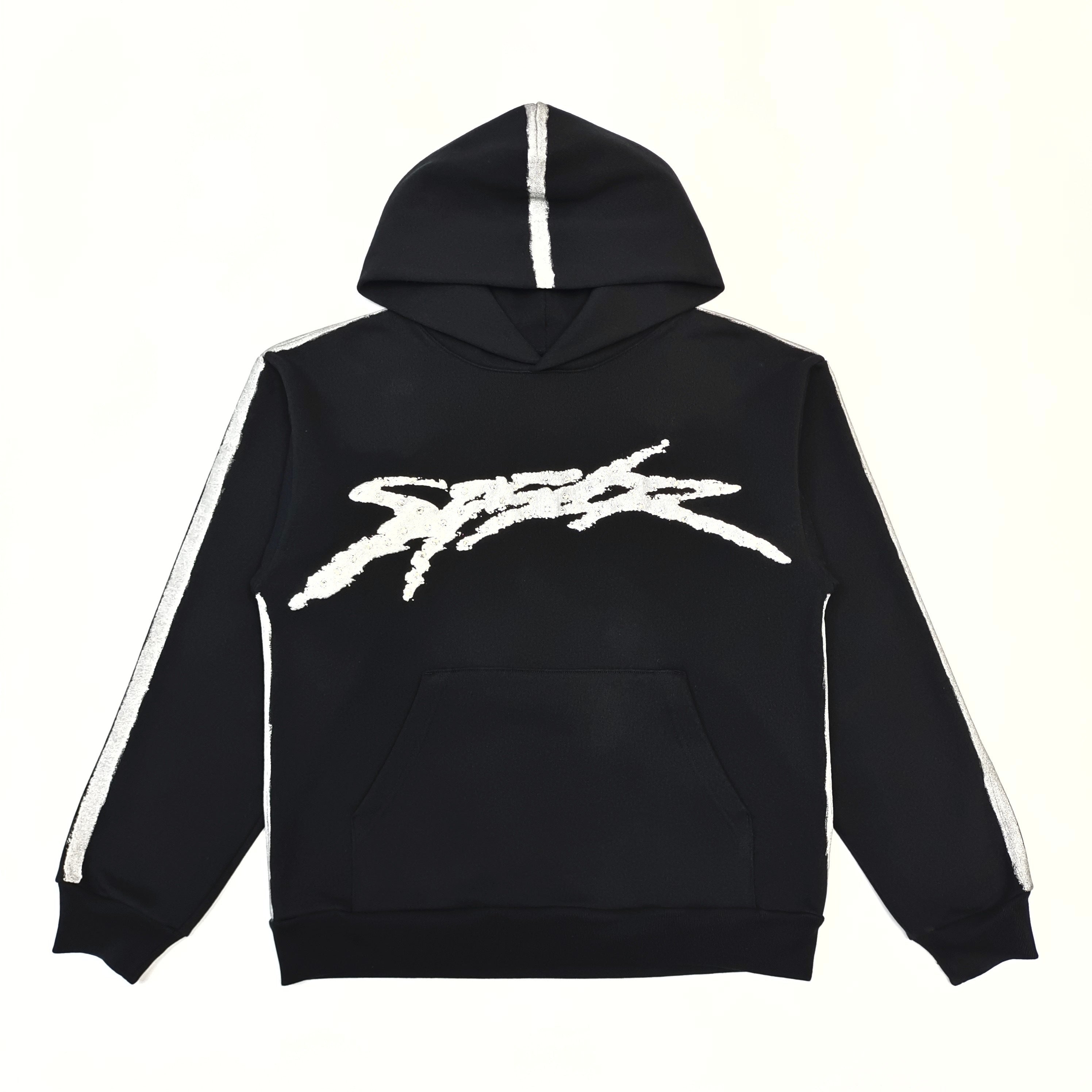 Sp5der Screaming Eagle Hoodie 'Black'