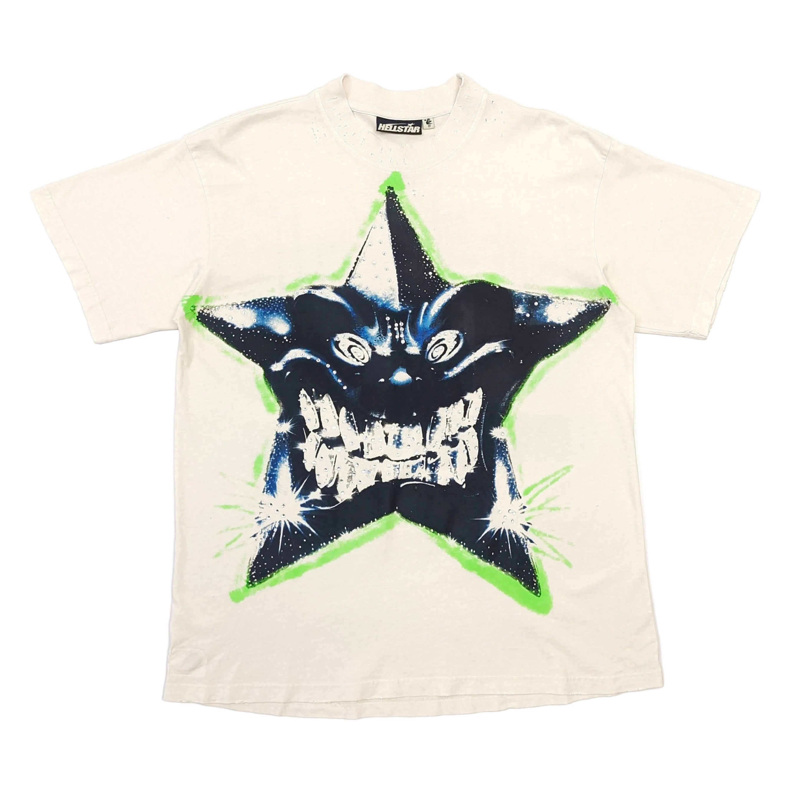 Hellstar Star T-Shirt 'White'