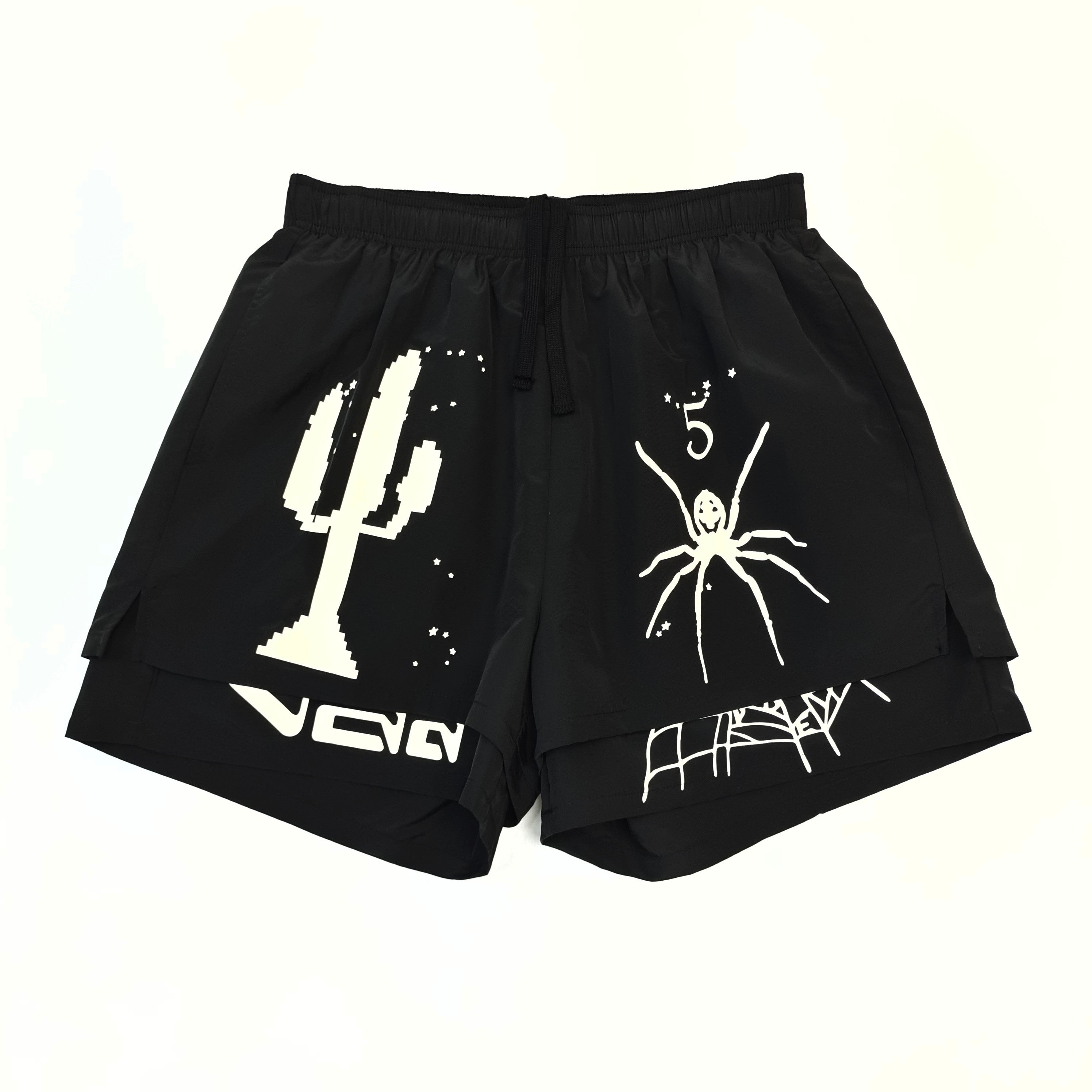 Sp5der VAA Double Layer Short 'Black'
