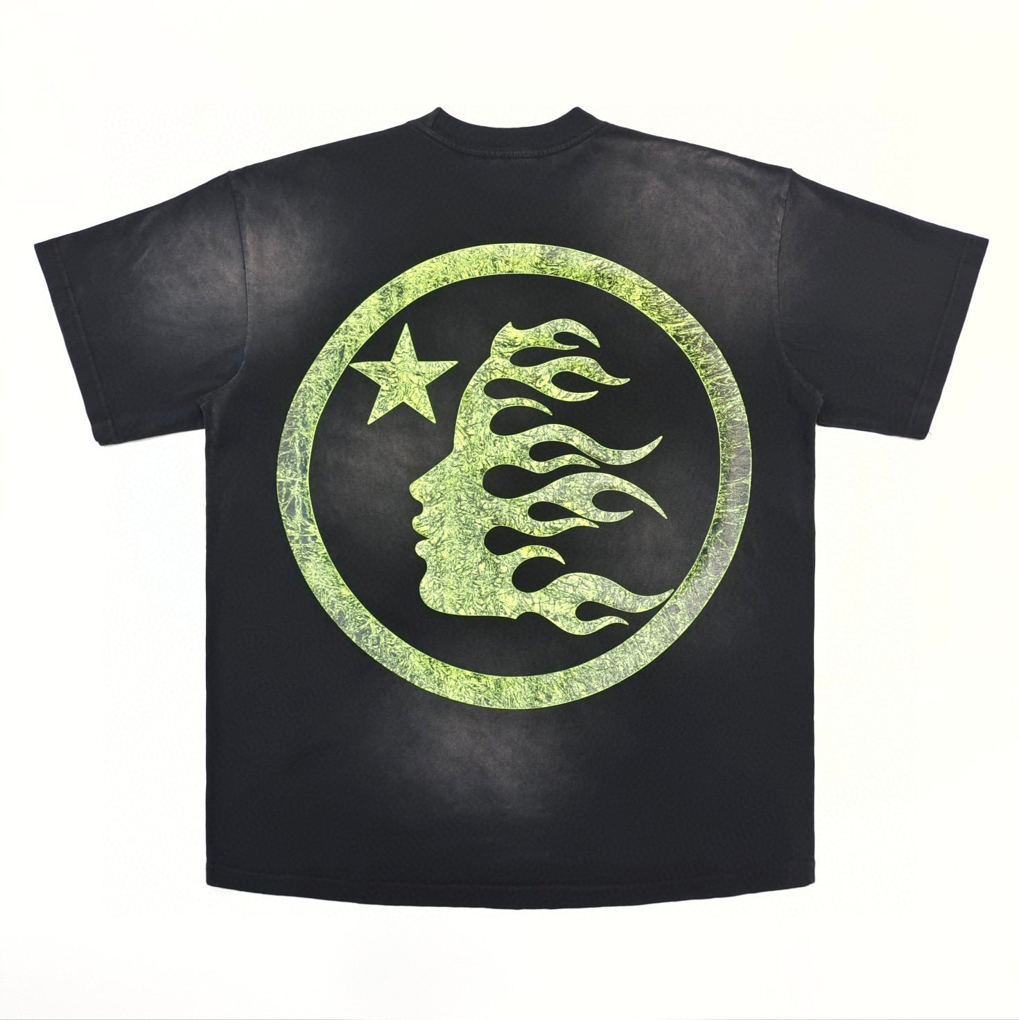 Hellstar Classic T-Shirt 'Black/Green'