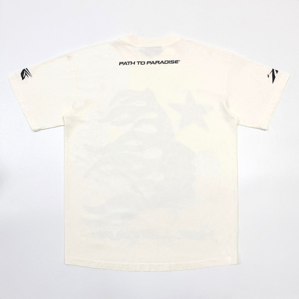 Hellstar Thorn Glitter T-Shirt 'Dirty White'