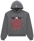 Sp5der Splat Punk Hoodie 'Slate'